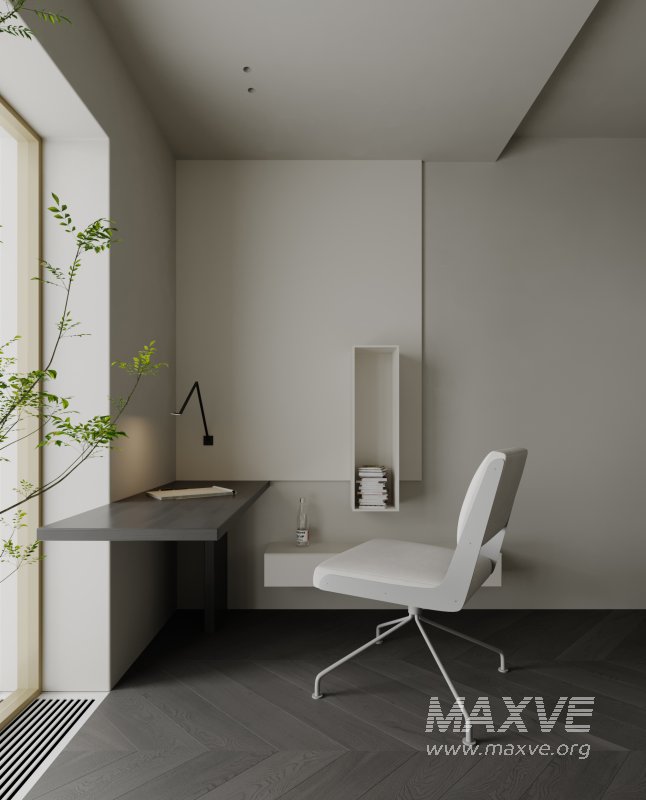 Modern living room and dining room interior scene - Image 3