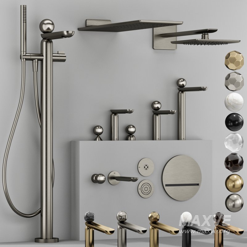 GESSI PERLE BATHROOM FAUCET COLLECTION - Image 2