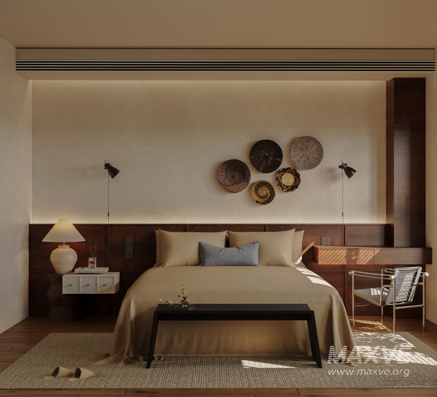 Wabi-sabi living room dining room bedroom - Image 4