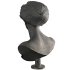 Old ancient Metal Woman Sculpture - Thumbnail 2