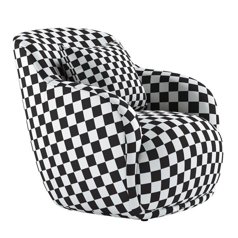 Stevie Dark Green Lounge Chair - Image 2