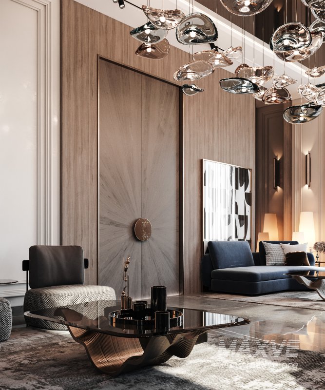 luxury salon and dining neoclassic - Image 11