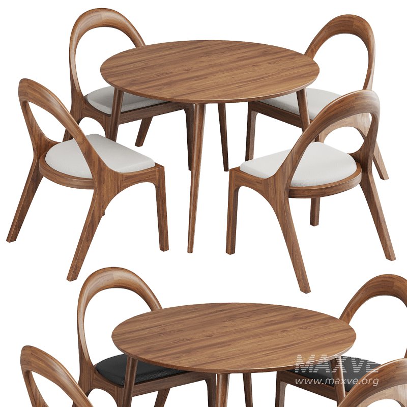 Dinning chair and table299 - Image 1