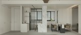 Modern living room and dining room bedroom interior scene - Thumbnail 6