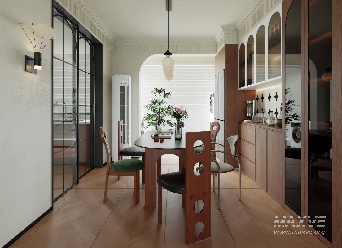 Eclectic living and dining room - Image 3