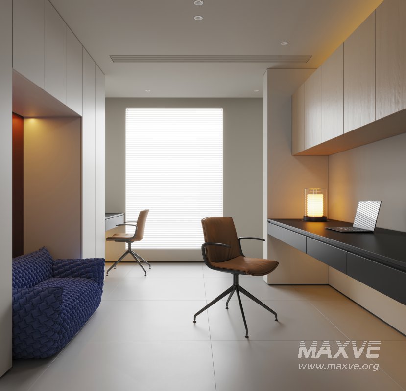 living room office room - Image 1