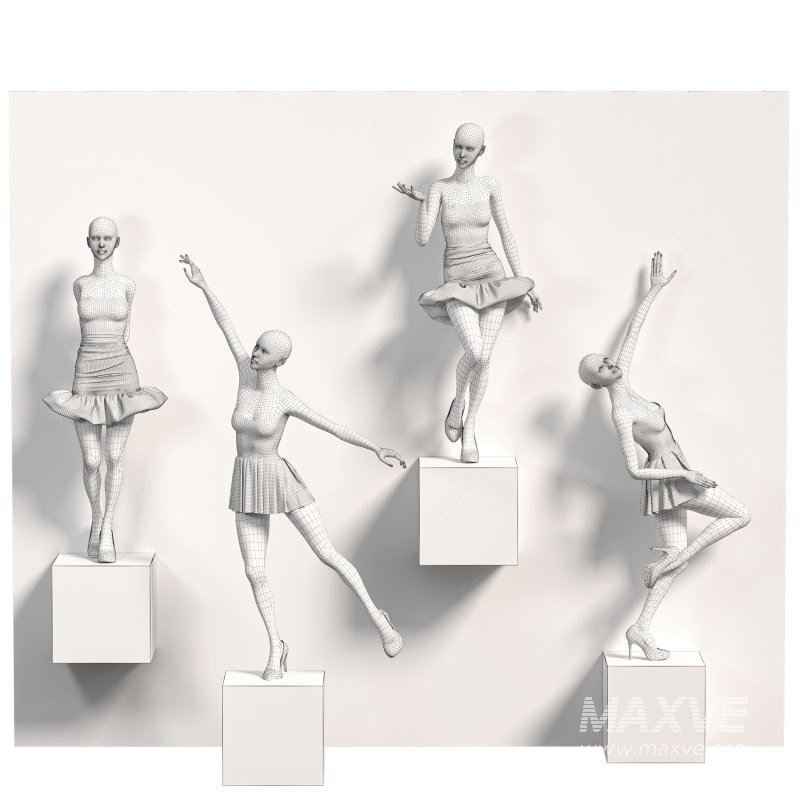 fashion mannequin set - Image 2