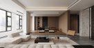 Modern living room and dining room kitchen interior scene - Thumbnail 1