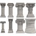 08 Classical Architectural Columns Collection -Doric Ionic-Corinthian Orders - Thumbnail 5