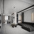 Modern living room and dining room interior scene - Thumbnail 5