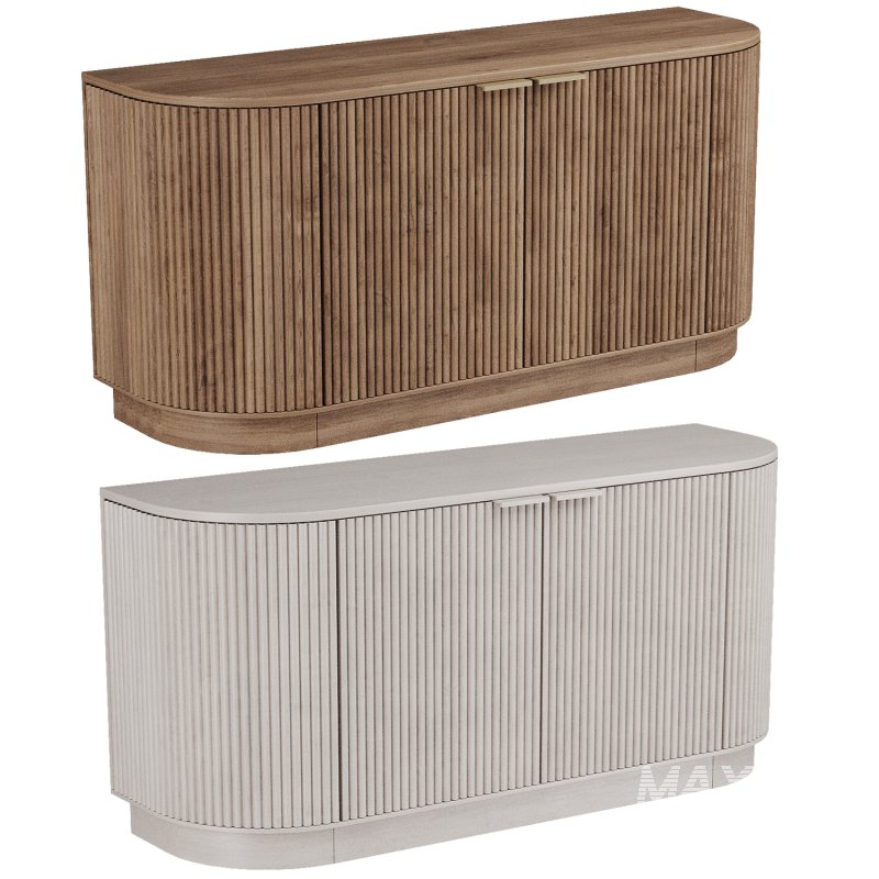 Oxford Buffet Greige Oak - Image 7