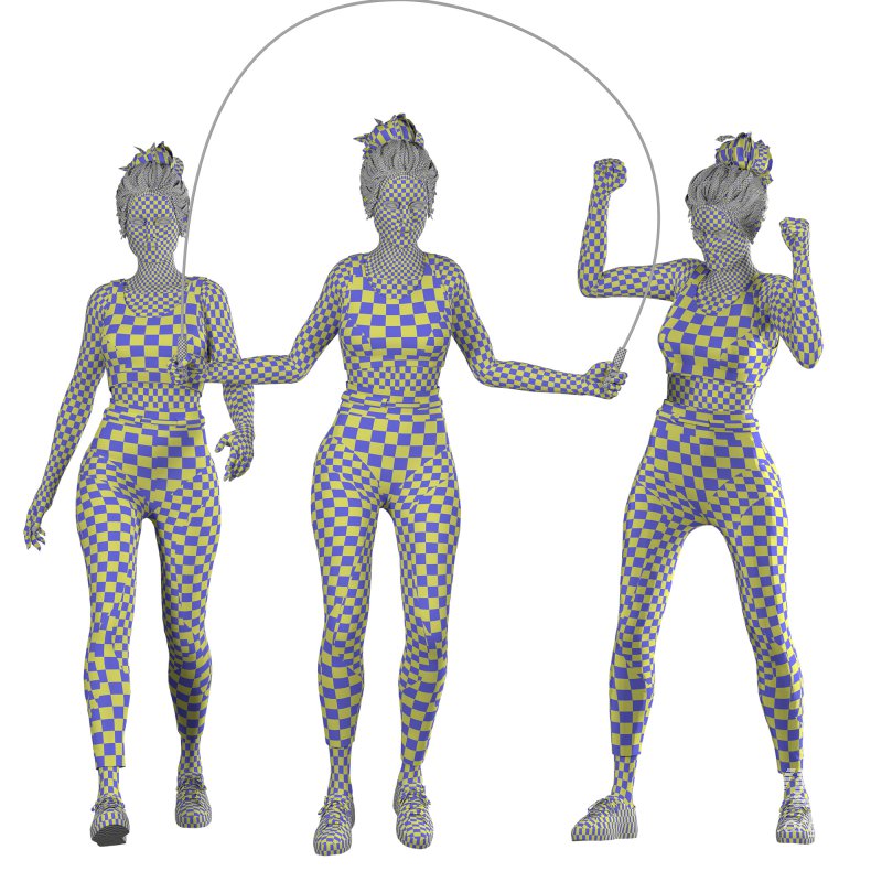 Sport Woman Set 01 - Image 4