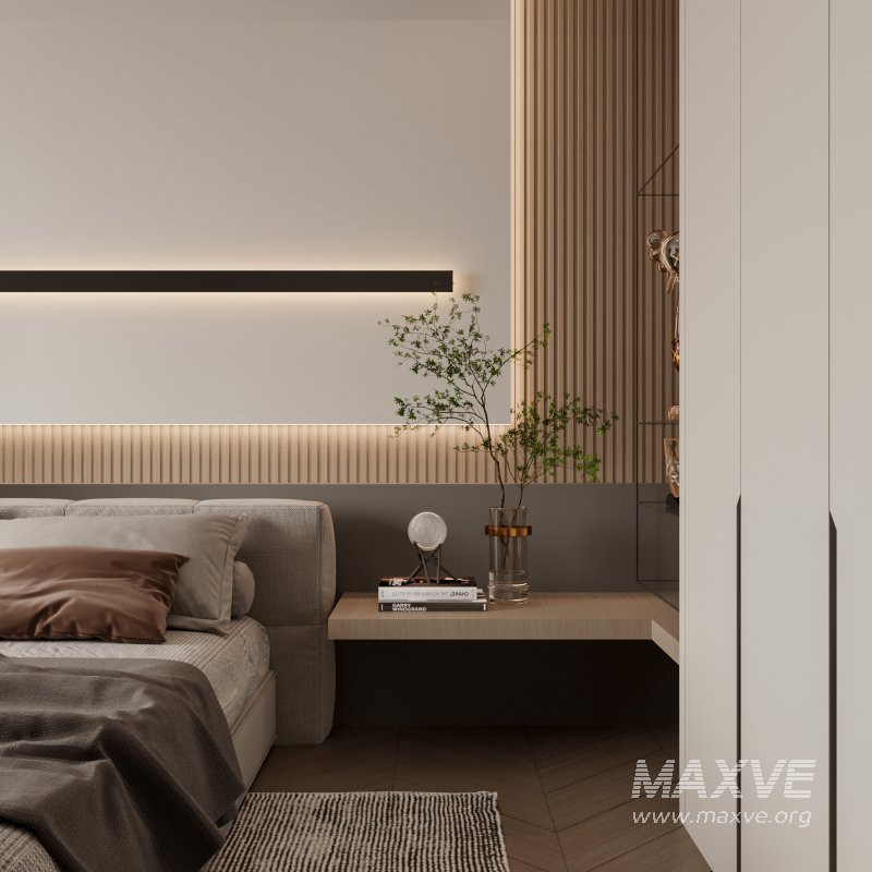 modern bedroom office room dressing room bathroom - Image 10