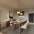 Modern living room and dining room interior scene - Thumbnail 6