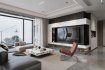 Modern living room and dining room interior scene - Thumbnail 1