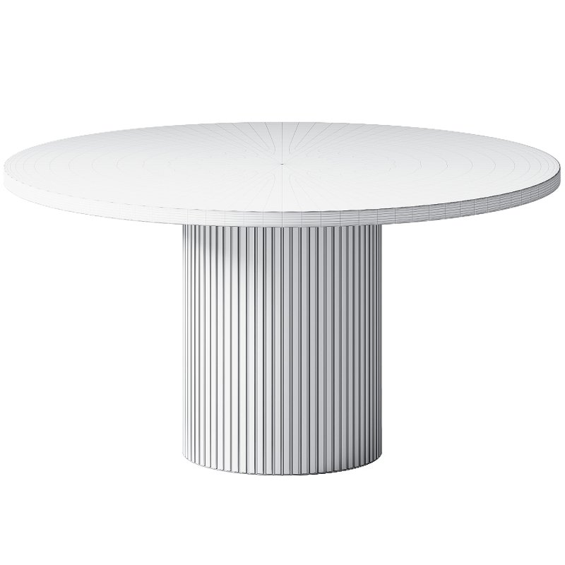 Dining table Moon round 150 cm - Image 2
