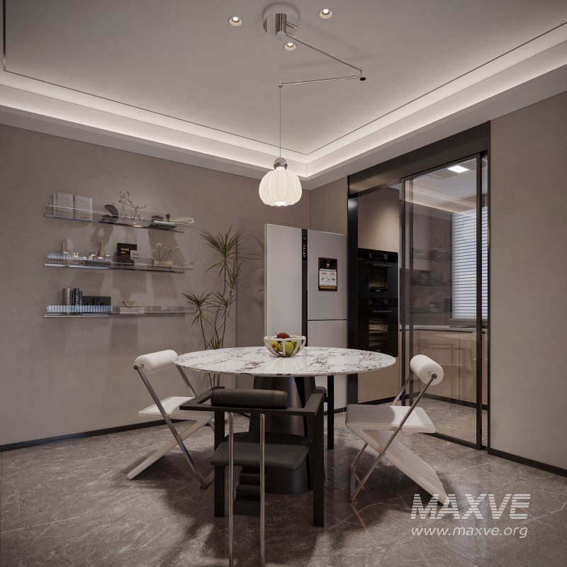 Modern living room dining room bedroom - Image 3