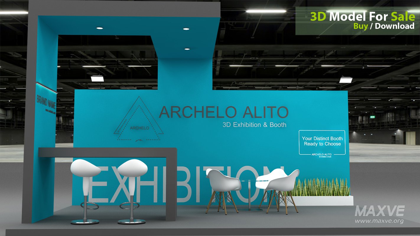 3D Exhibition Booth Model - Image 7
