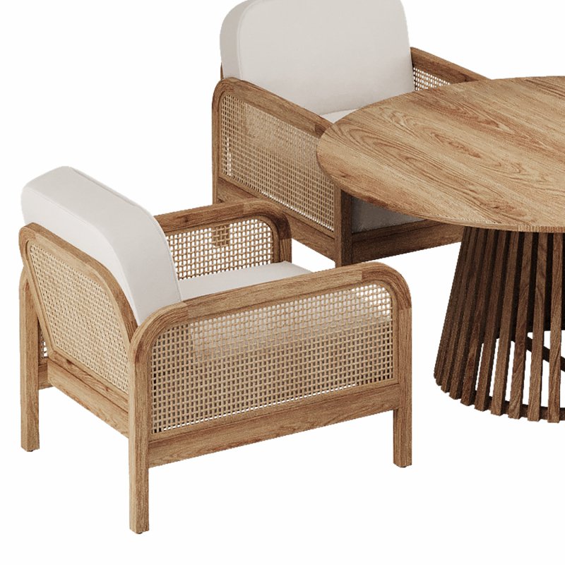 Dinning chair and table306 - Image 7