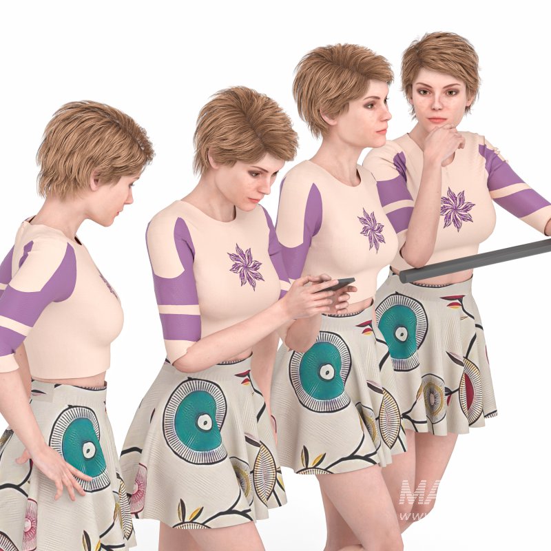 Casual Woman With Skirt - Image 5