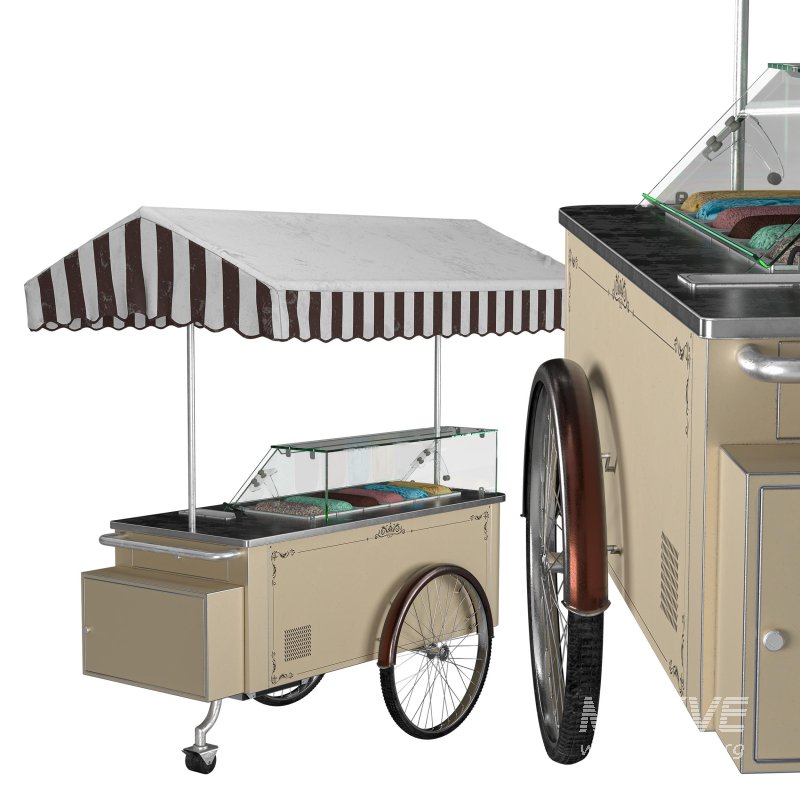 ISA CLASSIC Ice cream cart - Image 3