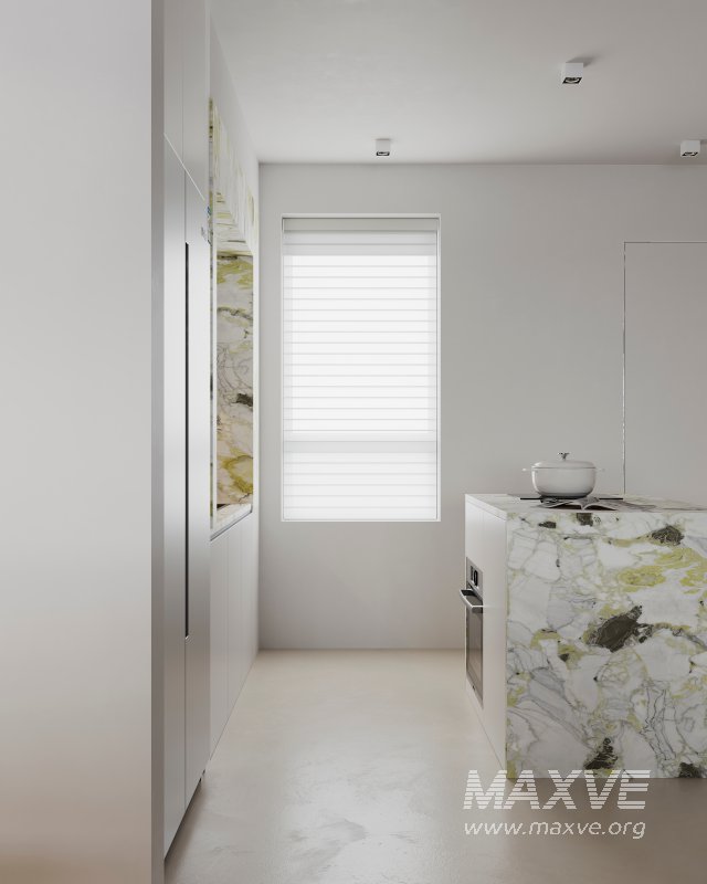 Modern living room and dining room interior scene - Image 7