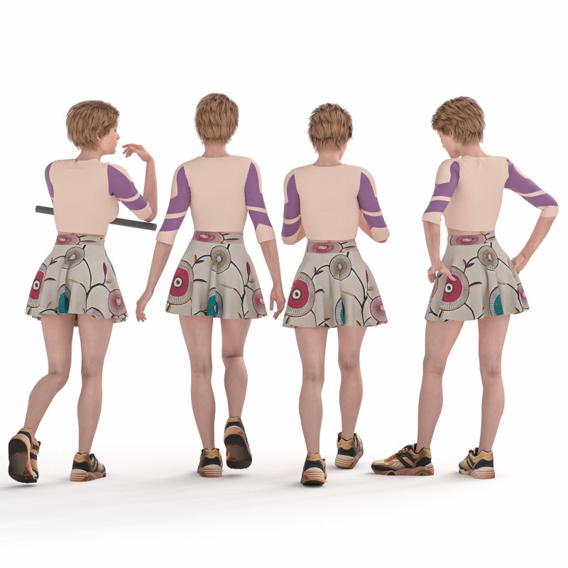 Casual Woman With Skirt - Image 2