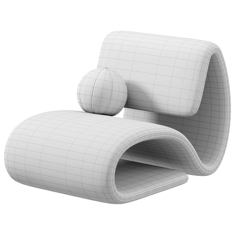 DUBNA lounge chair by Dan Form - Image 1