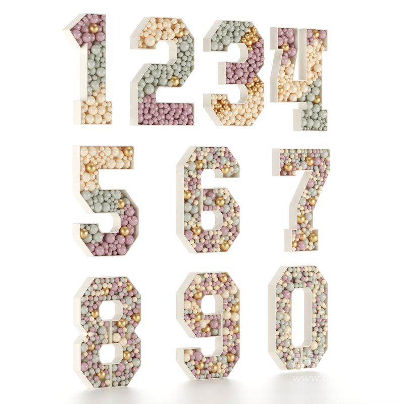 balloon in number for birthday - Image 5