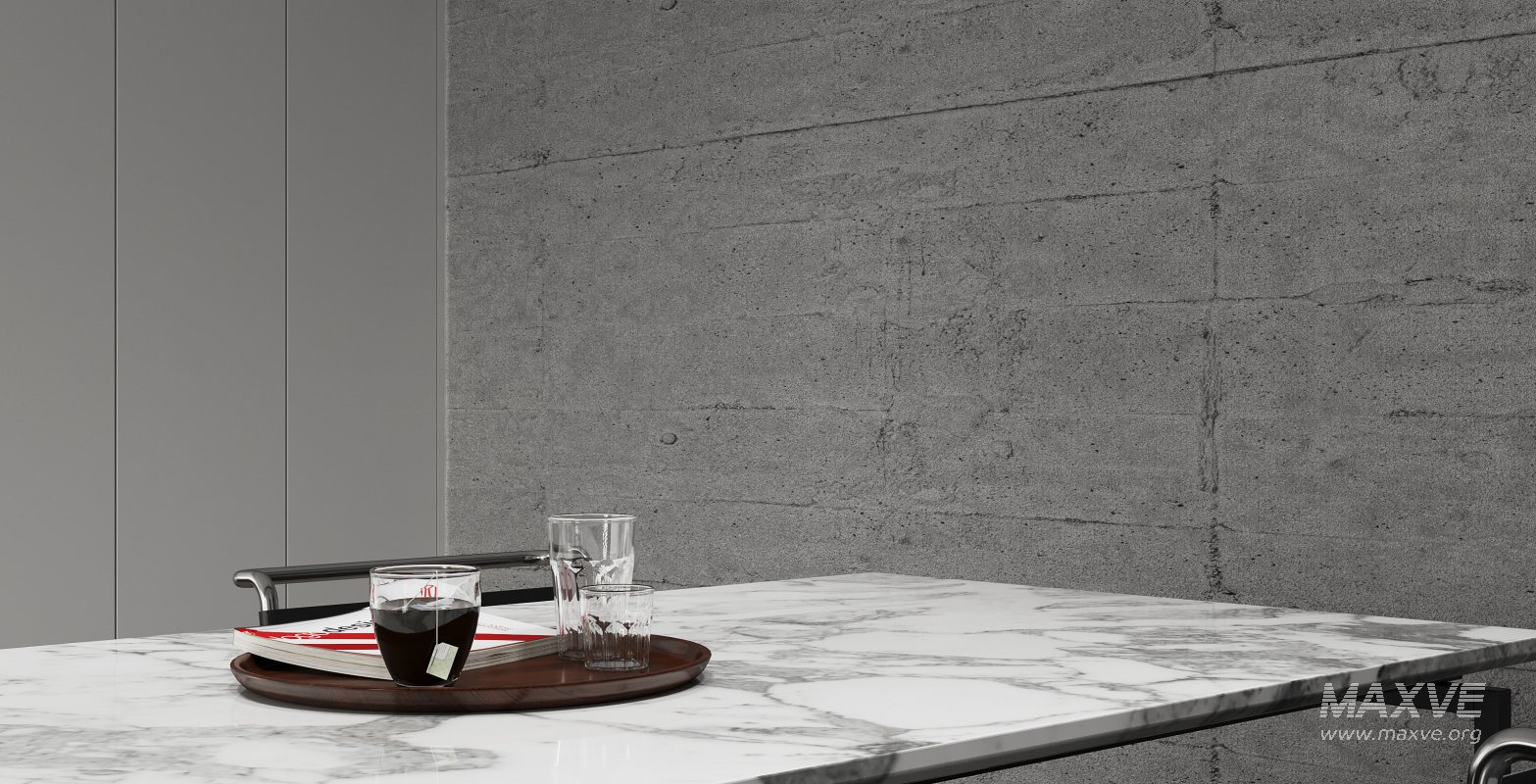 Modern living room and dining room interior scene - Image 4