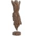 Wooden Woman Stand Statue - Thumbnail 3
