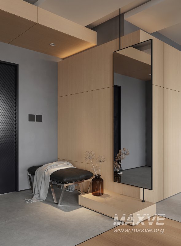 Modern living room and dining room interior scene - Image 4