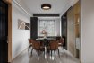 Modern living room and dining room interior scene - Thumbnail 1