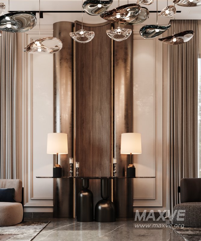 luxury salon and dining neoclassic - Image 3