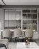 Modern living room and dining room interior scene - Thumbnail 8