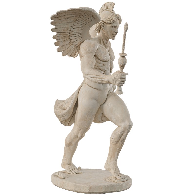 Ancient Old Greek Soldier Sculpture - Image 2