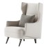 Budelli Cloud Wing Chair - Thumbnail 4