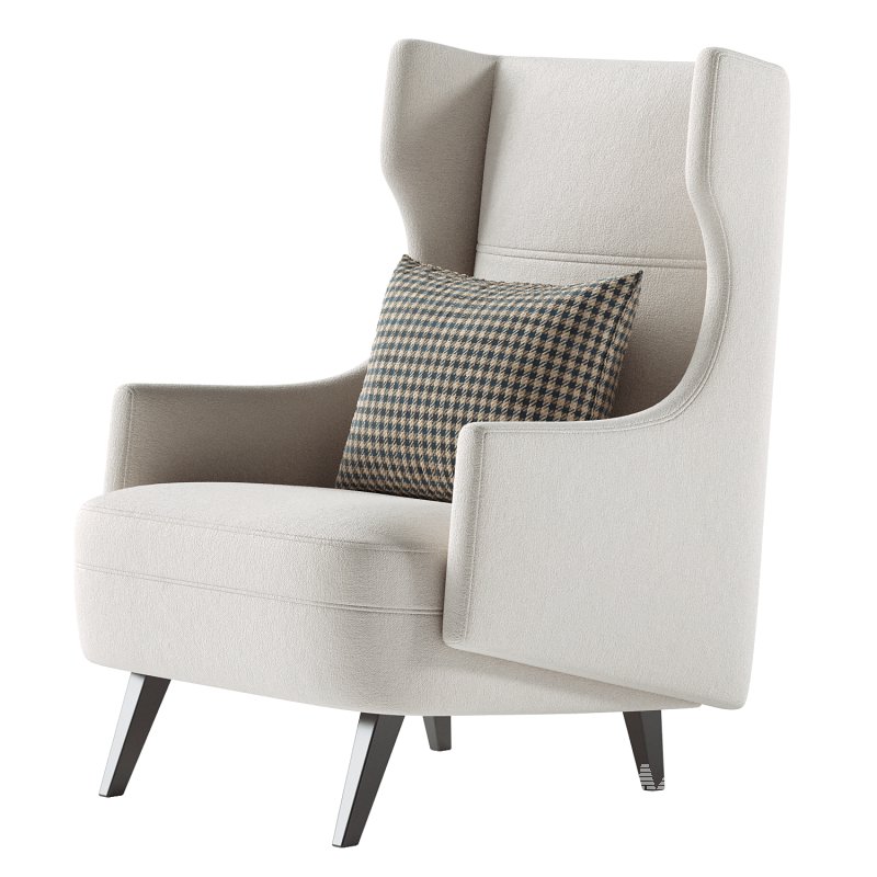 Budelli Cloud Wing Chair - Image 4
