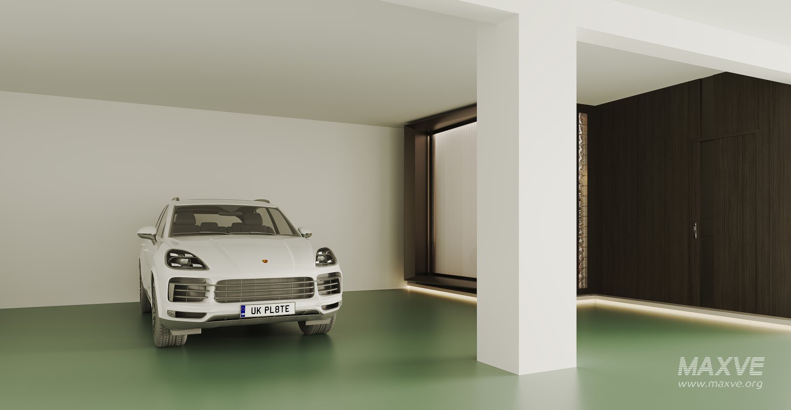 Luxury villa interior and courtyard - Image 2