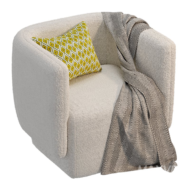 Linus Upholstered Armchair - Image 2