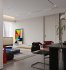 Modern living room and dining room interior scene - Thumbnail 1