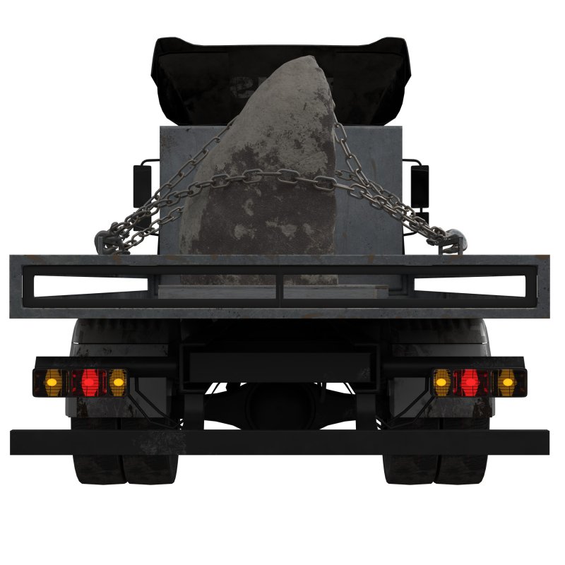 Truck With Rock Transport - Image 2