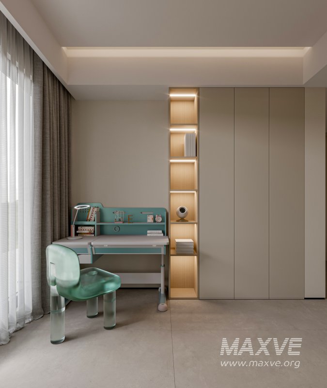 Modern living room and dining room interior scene - Image 5