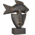 Surreal Fish Crown Face Sculpture - Thumbnail 6