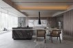 Modern living room and dining room interior scene - Thumbnail 2