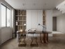 Modern living room and dining room interior scene - Thumbnail 5