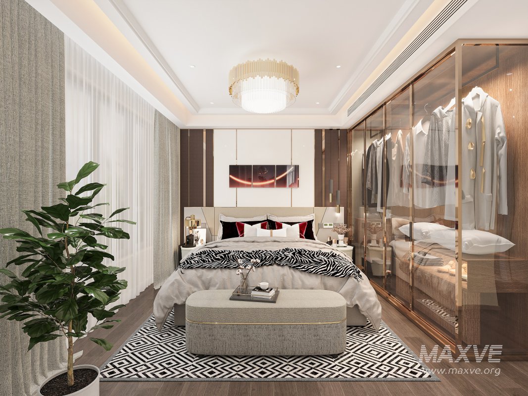 Modern bedroom - Image 1