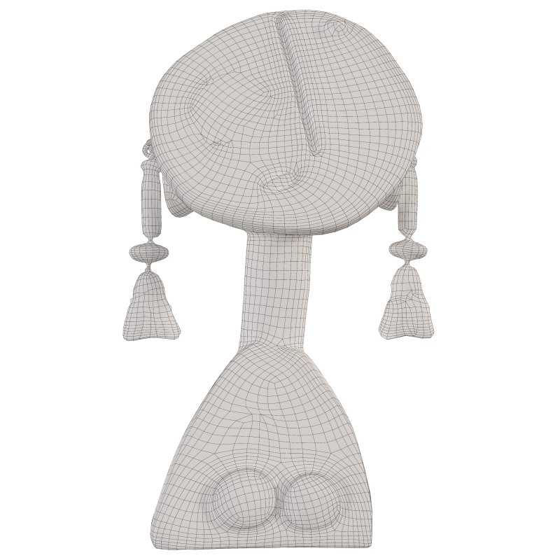 Tribal Ancestor Mask Abstract Cultural - Image 1