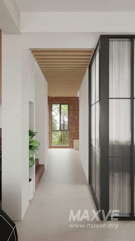 Modern living room and dining room interior scene - Image 7