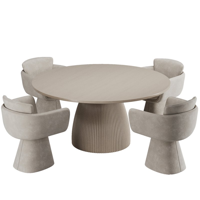 Dinning chair and table303 - Image 5